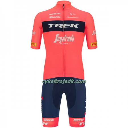 Cykeltøj + Cykelshorts 2023 Trek-Segafredo Lyserød